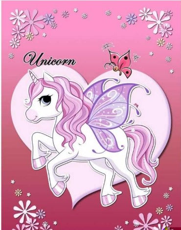 plaid polaire LICORNE