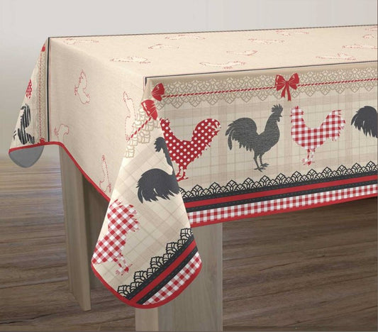 nappe anti tache coq